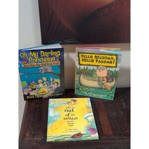 Bruce Lansky Allan Sherman & Alan Katz Children's Lot of 3 Hardback Song Books